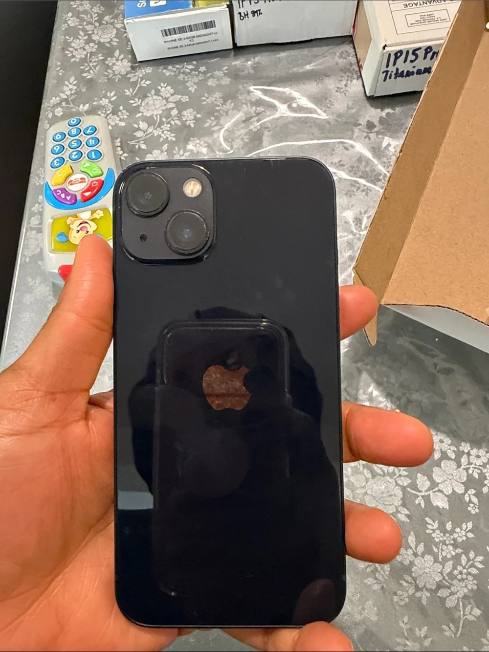 Apple iPhone - 13 - 128gb blk bh 99%